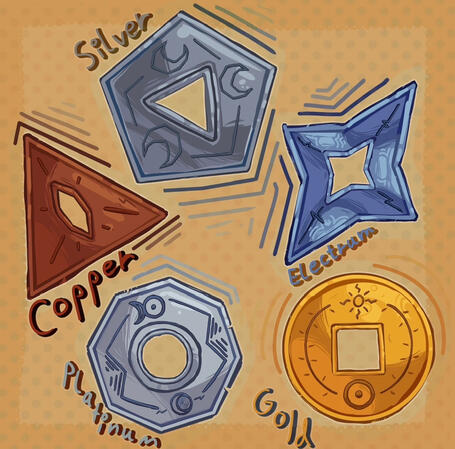 D&D Kalderon Currency D&D Kalderon Currency