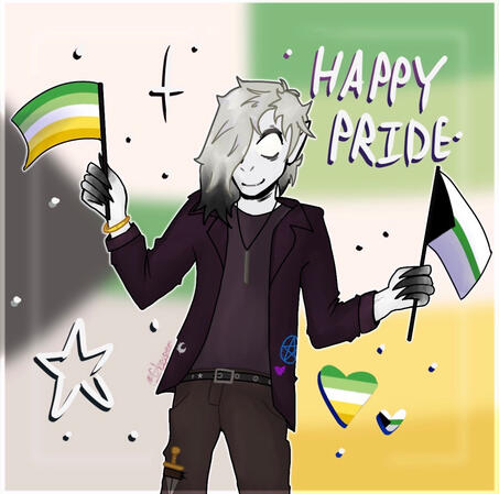 Cas Pride Art
